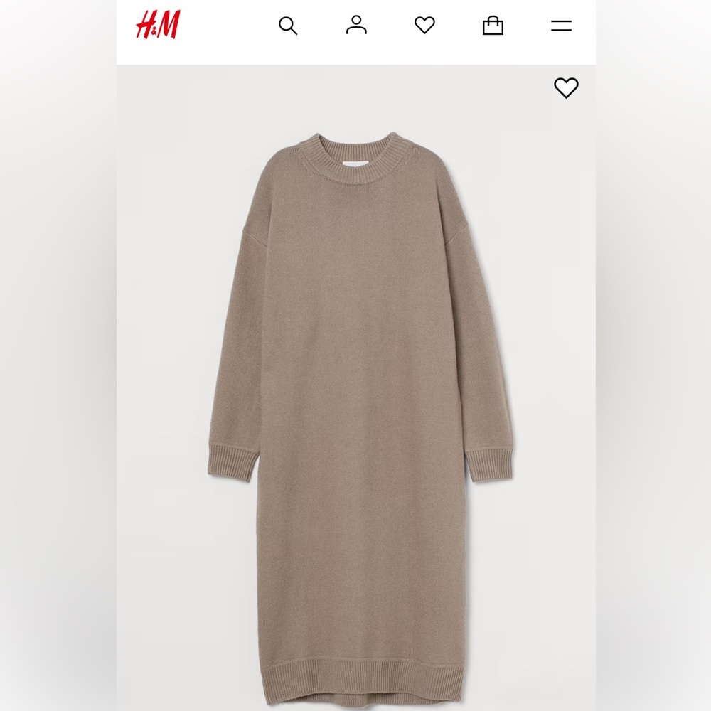 H&M KNIT DRESS